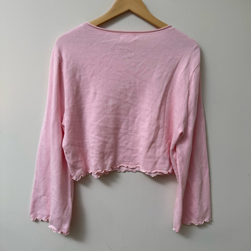 Lovers + Friends Pink Flare Sleeve Top - Picture 5 of 8